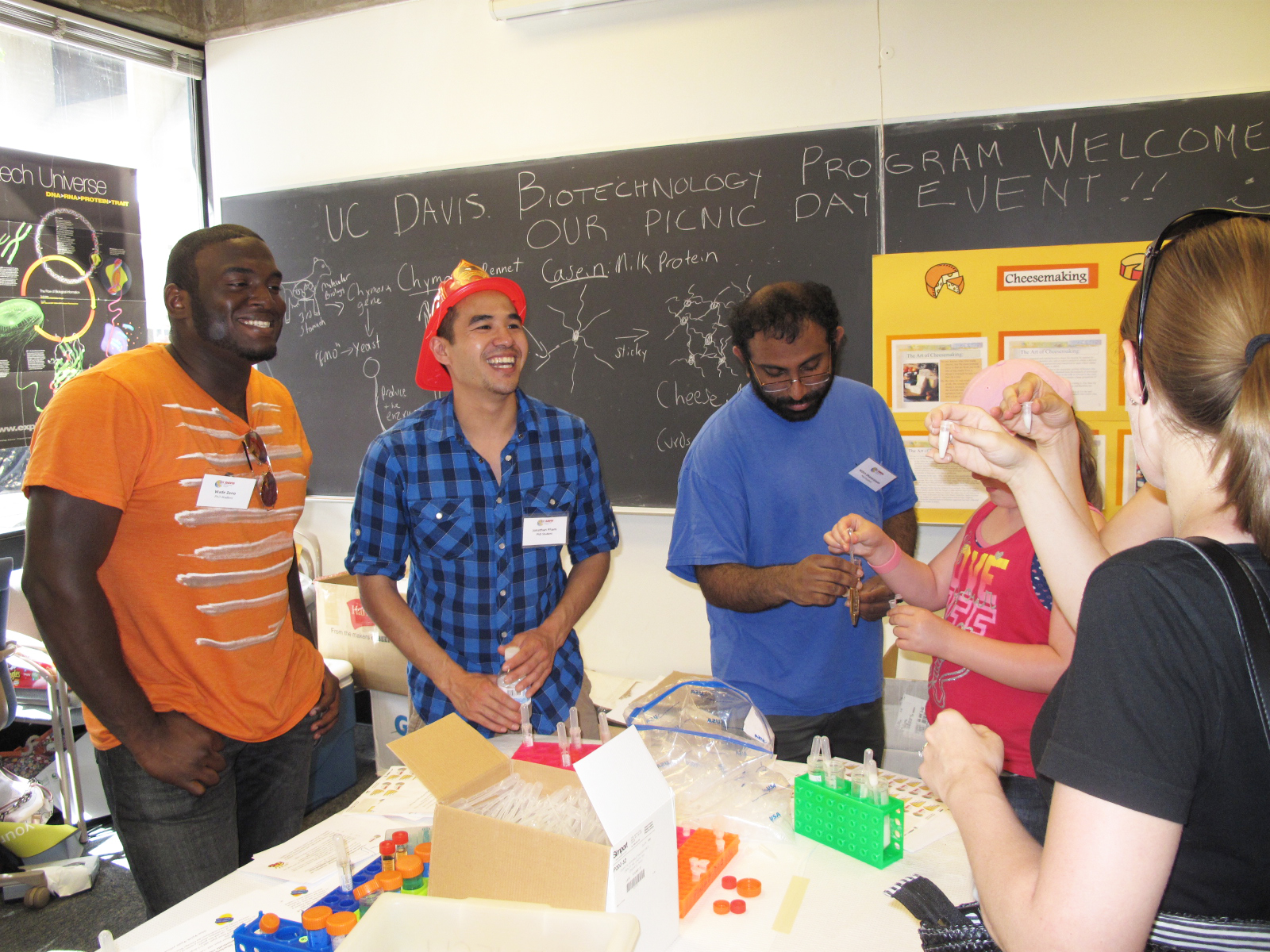 UC Davis Biotech Grad Students at Picnic Day
