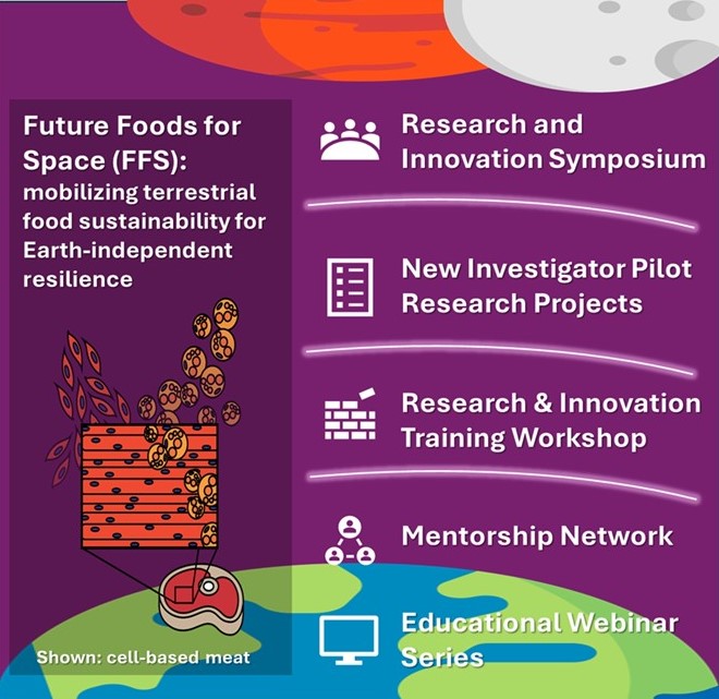 Foods For Space Infographic