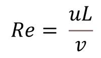Reynold's equation for laminar flow